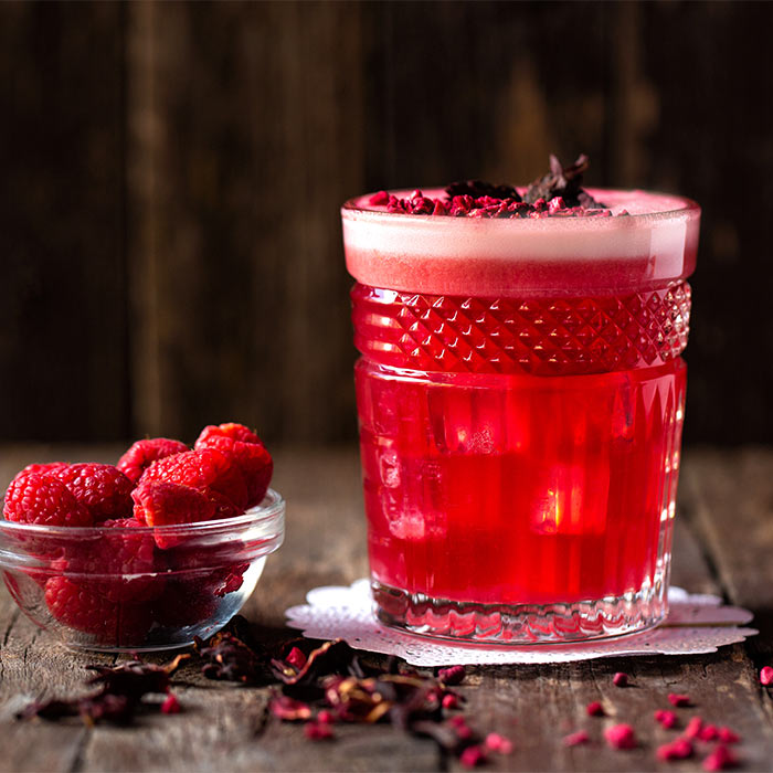 Hallon Mynta Tequila Smash