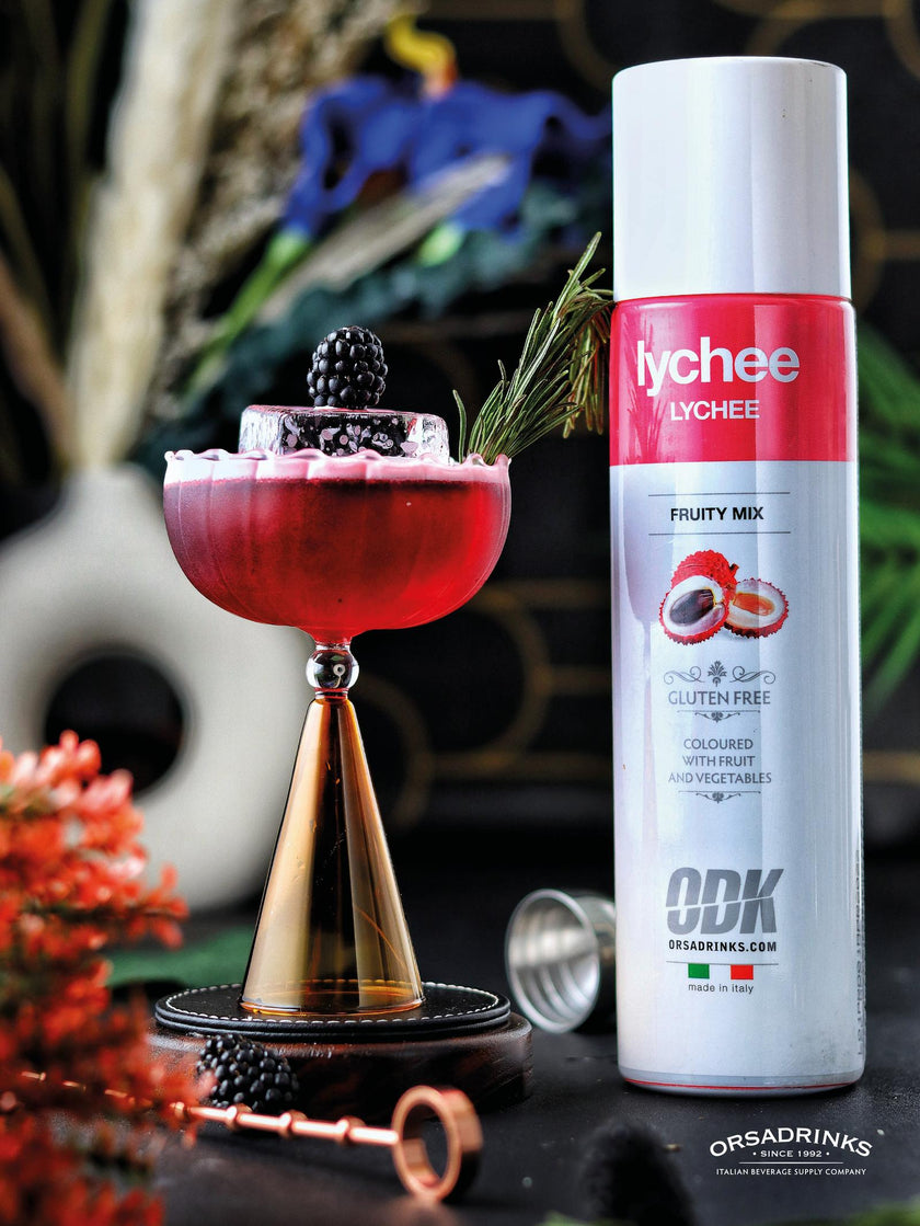 Lychee Kiss Sour med björnbär och ODK Lychee Fruity Mix
