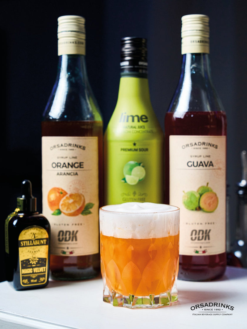 Tropical Garibaldi med ODK Apelsin och Guava Syrup