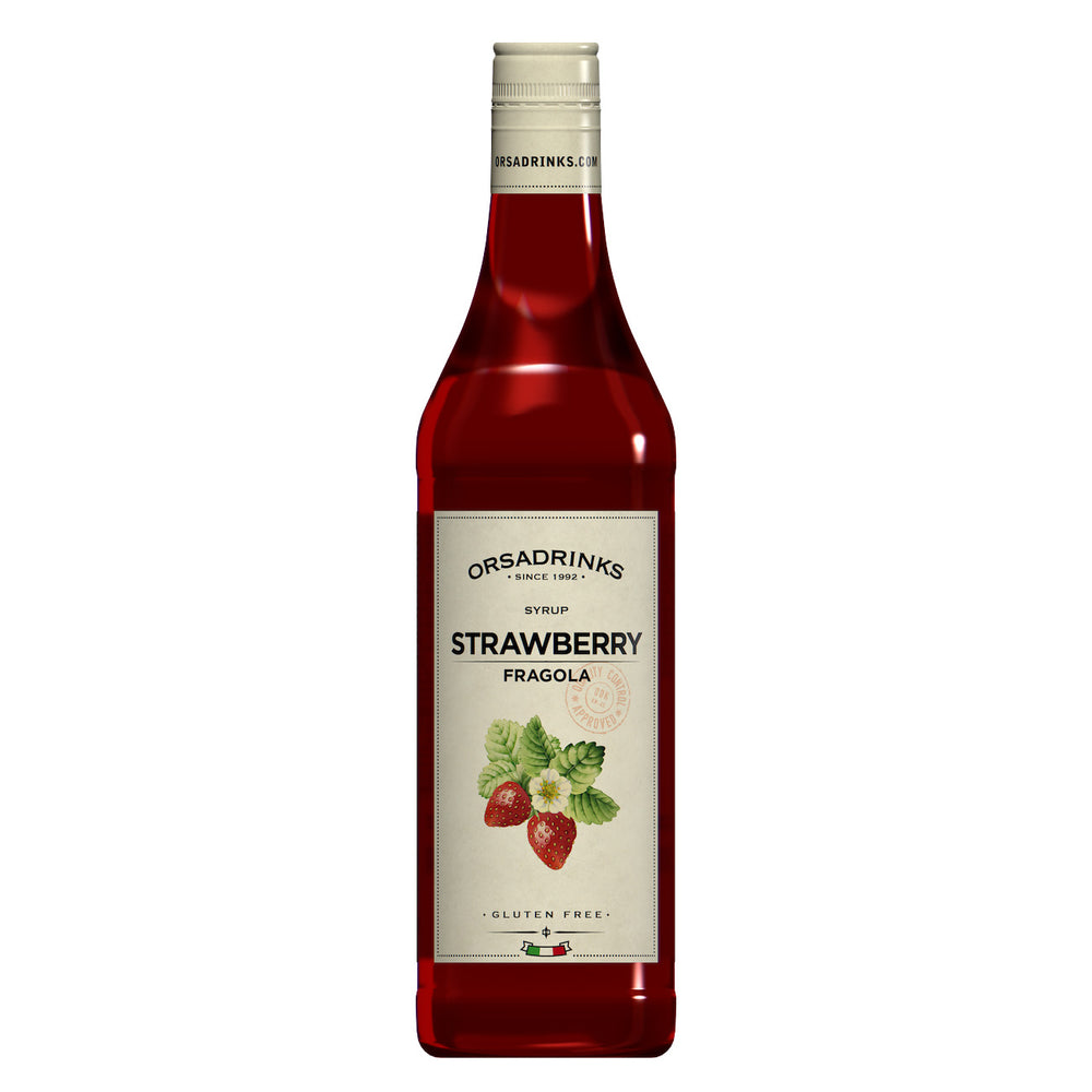 ODK Jordgubb syrup drinkmix